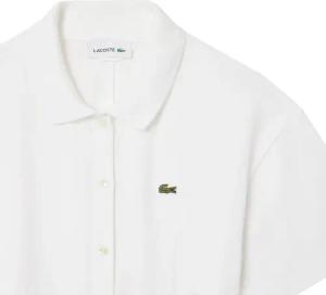 Lacoste - Dresses White - Größe 34 - weiß