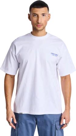 Street Cartel Resort Herren T-Shirts - Weiß - Größe M - Baumwoll-Jersey