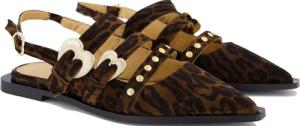 Toral Hohe Schuhe - Dames Tl-Madison Slingback Bruin - Gr. 37 (EU) - in Braun - für Damen