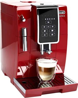 DeLonghi Kaffeevollautomat "Dinamica ECAM 358.15.B", Sensor-Bedienfeld mit beleuchteten Direktwahltasten