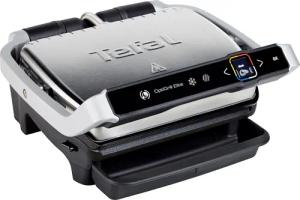 Tefal Kontaktgrill "GC750D OptiGrill Elite", 2000 W, 12 Programme, intuitiver Sensor, Grillboost-Funktion, Rezeptbuch App