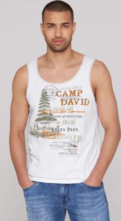 CAMP DAVID Tanktop, aus Baumwolle