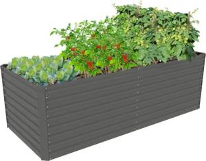 KONIFERA Hochbeet "Emmy, bodenloses Gartenbeet aus verzinktem Stahl", mit Verstrebungen für mehr Stabilität