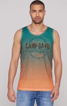 CAMP DAVID Tanktop, mit Logo Print