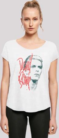 F4NT4STIC T-Shirt "David Bowie Mono Stare", Print