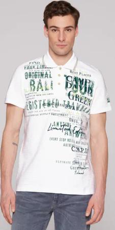 CAMP DAVID Poloshirt, aus Baumwolle