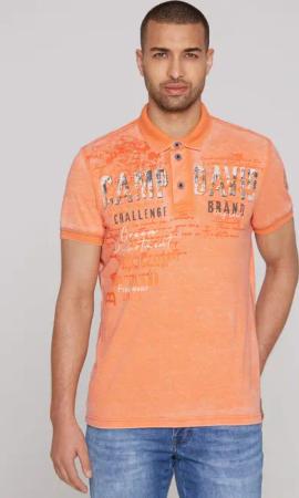 CAMP DAVID Poloshirt, aus Baumwolle