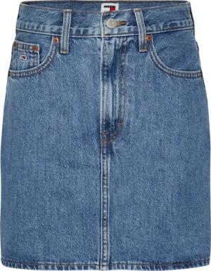 Tommy Jeans Curve Jeansrock "CRV MOM UH SKIRT BH0034", Webrock Große Größen