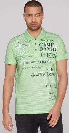 CAMP DAVID Poloshirt, aus Baumwolle