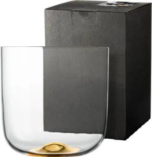 Eisch Germany Tischvase "DOT", (1 St.), mundgeblasenes Kristallglas, mit 24karätigem Gold veredelt, H. 18 cm