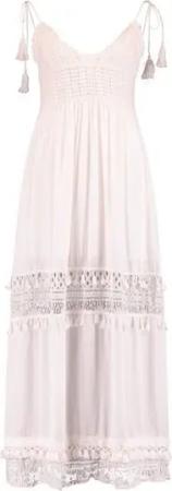 HaILY’S Sommerkleid Haily`s Maxi Boho Sommerkleid Ofelia Weiß