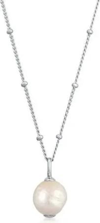 Elli Premium Perlenkette Süßwasserzuchtperle Kugelkette 925 Silber