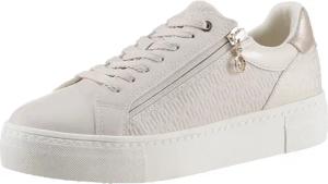 Tamaris Plateausneaker, Freizeitschuh, Halbschuh, Schnürer mit Besätzen und Glitzerdetails