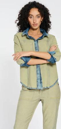 GANG Blusenshirt "GANG Shirts Tops/T-Shirts 94LIV re-SHIRT"