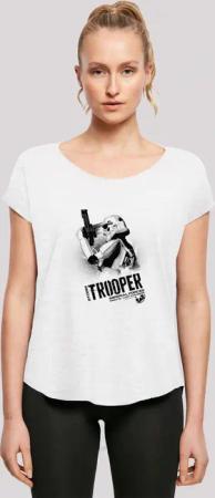 F4NT4STIC T-Shirt "Star Wars Stormtrooper Imperial Forces", Damen,Premium Merch,Lang,Longshirt,Bedruckt