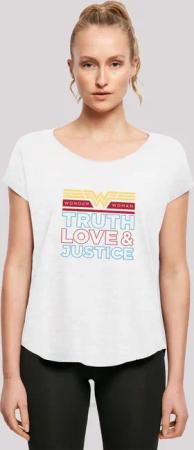 F4NT4STIC T-Shirt "DC Comics Wonder Woman 84", Damen,Premium Merch,Lang,Longshirt,Bedruckt