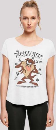 F4NT4STIC T-Shirt "Looney Tunes Taz Vintage Tasmanian Devil", Damen,Premium Merch,Lang,Longshirt,Bedruckt