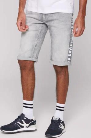 CAMP DAVID Jeansshorts, mit Turn-Up Saum