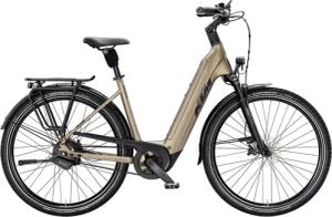 KTM MACINA CITY 810 Belt, stufenlose Nabenschaltung, Unisexfahrrad, Deep, Modell 2025, 28 Zoll 46 cm olive pearl matt (black+orange)