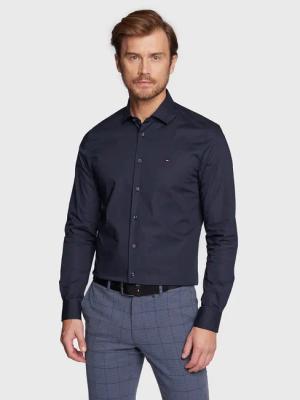 Tommy Hilfiger Hemd MW0MW25040 Dunkelblau Slim Fit