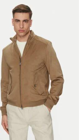 Geox Jacke aus Kunstleder Blainey M5520P T3196 F5265 Beige Regular Fit