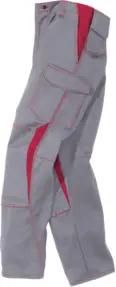 Kübler IMAGE DRESS NEW DESIGN Hose mittelgrau/mittelrot 28