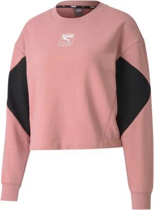PUMA Fleecepullover Puma Damen Pullover Rebel Crew TR 583559