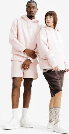 Hoodie Damen/Herren - Elementals rosa