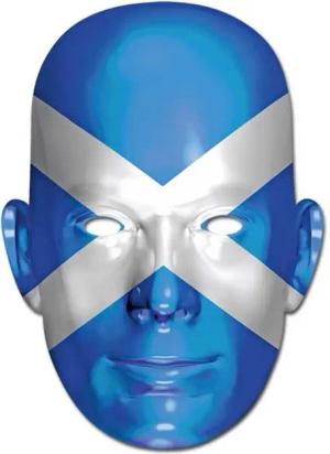 Verkleidungsmaske Schottland Flagge - Masken - Promi Maske