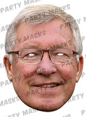 Verkleidungsmaske Ferguson, Alex - Masken - Promi Maske