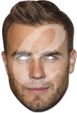 Verkleidungsmaske Barlow, Gary - Masken - Papp-Maske