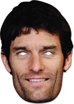 Verkleidungsmaske Webber, Mark - Masken - Promi Maske