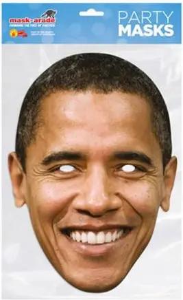 Verkleidungsmaske Obama, Barack - Masken - Promi Maske