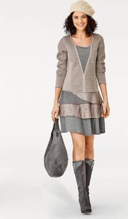 heine Strickkleid "Jersey-Kleid"
