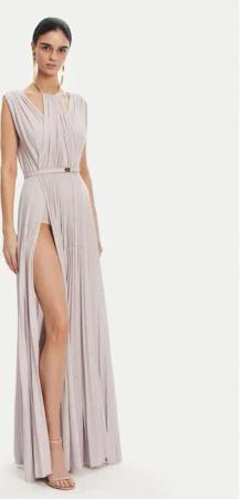 Elisabetta Franchi Abendkleid AB-R21-52E2 Violett Regular Fit