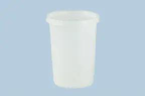 Hünersdorff Dose mit Stülpdeckel 500 ml, rund natur, 95x127 mm