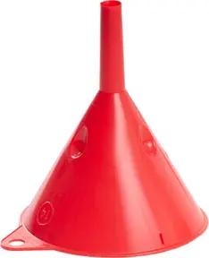 Hünersdorff Trichter HD-PE 140 mm mit Öse rot