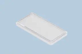 Hünersdorff Deckel für Einsatzbox PS, 108 x 54 mm glasklar
