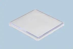 Hünersdorff Deckel für Einsatzbox PS, 108 x 108 mm glasklar