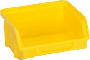 Hünersdorff Sichtbox aus PS, Gr. 1 gelb