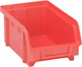 Hünersdorff Sichtbox aus PS, Gr. 2 rot