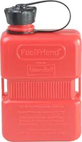Hünersdorff FuelFriend PLUS 1,0l HD-PE rot, EAN mit schwarzer Verschraubung