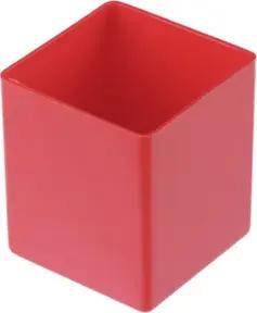 Hünersdorff Einsatzbox aus PS, 54x54x63 mm rot