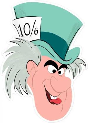 Verkleidungsmaske Disney - Masken - Mad Hatter Maske