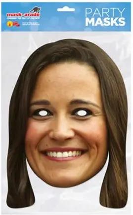 Verkleidungsmaske Middleton, Pippa - Masken - Promi Maske
