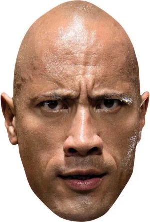 Verkleidungsmaske Wrestling - Masken - WWE - The Rock Promi Maske