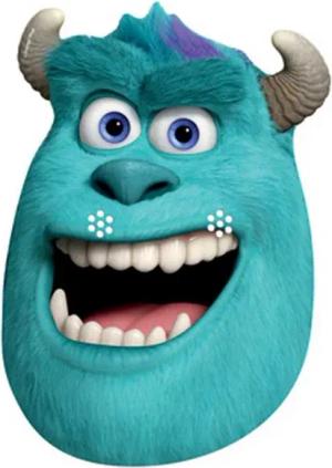 Verkleidungsmaske Monster AG - Masken - Sulley - Maske