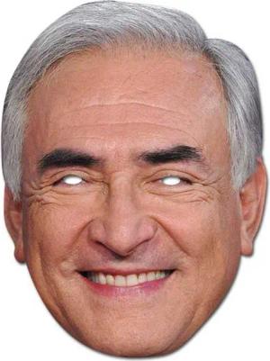 Verkleidungsmaske Strauss Kahn, Dominique - Masken - Promi Maske