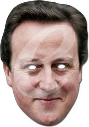 Verkleidungsmaske Cameron, David - Masken - Promi Maske