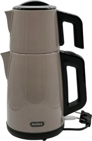 Mulex Teeautomat Mulex Tea-Express Beige, 1650 W, Samowar Tee-Express 3,2l, Elektrischer Teekocher